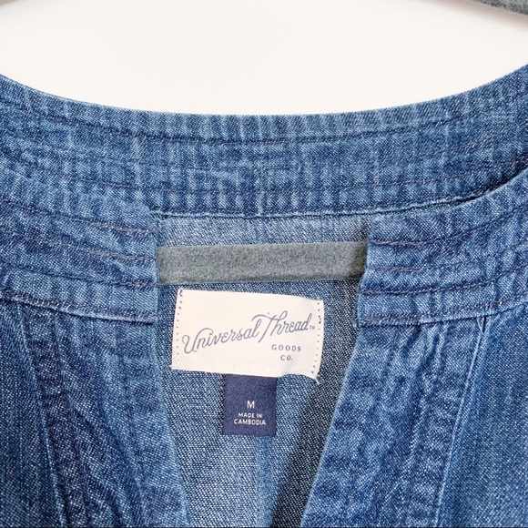 Universal Thread Denim Tunic Top - Picture 4 of 6